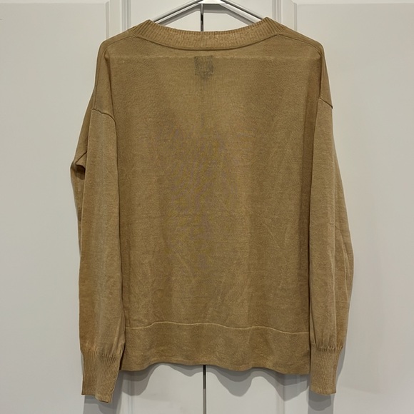 Gap linen blend lightweight sweater - Picture 3 of 3